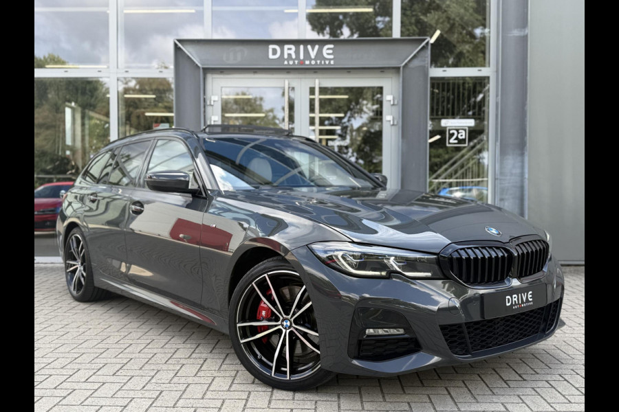 BMW 3 Serie Touring 330e Bus. Ed Plus M-Sport|SOH89%|Pano|Laser|Trekhaak|HUD|Leer|Dravitgrau