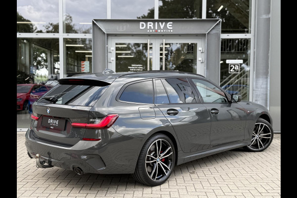 BMW 3 Serie Touring 330e Bus. Ed Plus M-Sport|SOH89%|Pano|Laser|Trekhaak|HUD|Leer|Dravitgrau
