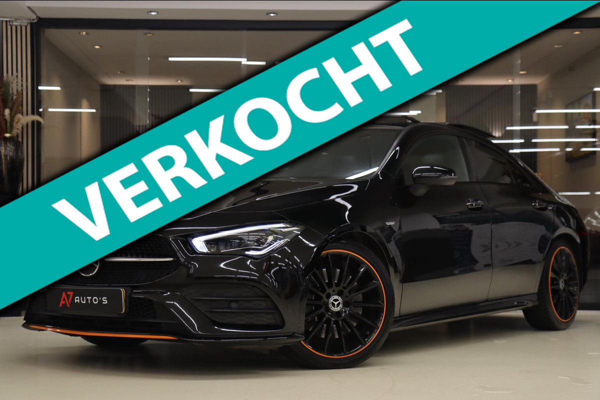 Mercedes-Benz CLA-Klasse 250 AMG /PANO/SFEERV/CAM/LANEASSIST/STOELV/BOMVOL Mercedes-Benz CLA-Klasse 250 AMG /PANO/SFEERV/CAM/LANEASSIST/STOELV/BOMVOL