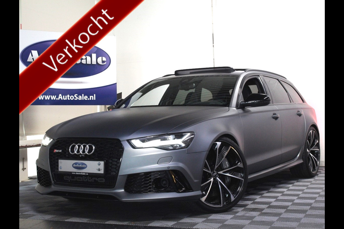 Audi RS6 Avant 4.0 TFSI Quattro Performance PANO KERAMIC MATRIX HUD CARPLAY ACC '18 Audi RS6 Avant 4.0 TFSI Quattro Performance PANO KERAMIC MATRIX HUD CARPLAY ACC '18