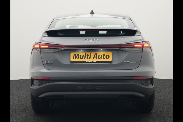 Audi Q4 Sportback e-tron 35 Edition 55 kWh 170pk Dealer O.H INCL BTW | Adaptive Cruise | Camera | Verwarmde Stoelen | Virtual | Front Assist | Navigatie | DAB |