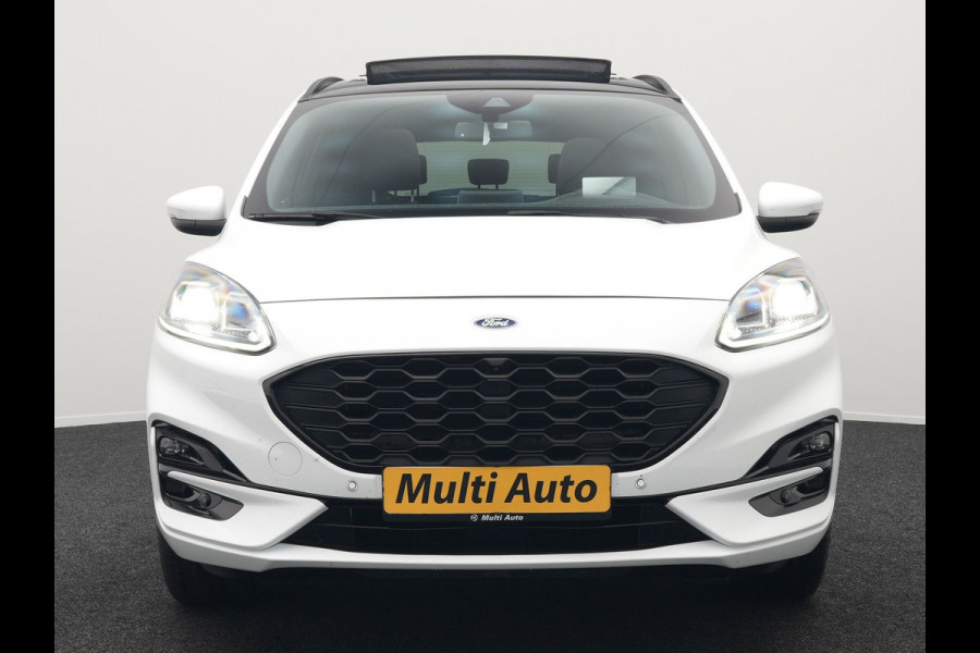 Ford Kuga 2.5 ST-Line Plug In Hybrid 225pk Dealer O.H PHEV | Panodak | Head Up | Adaptive Cruise | 360 Camera | Verwarmde Sportstoelen & Sportstuur | Apple Carplay | Navigatie | Keyless | Virtual | DAB |