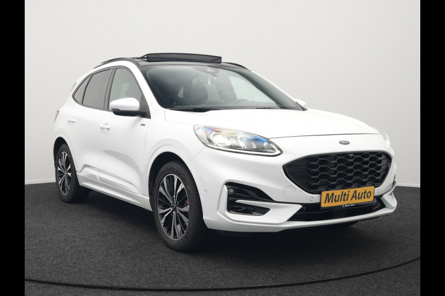 Ford Kuga 2.5 ST-Line Plug In Hybrid 225pk Dealer O.H PHEV | Panodak | Head Up | Adaptive Cruise | 360 Camera | Verwarmde Sportstoelen & Sportstuur | Apple Carplay | Navigatie | Keyless | Virtual | DAB |