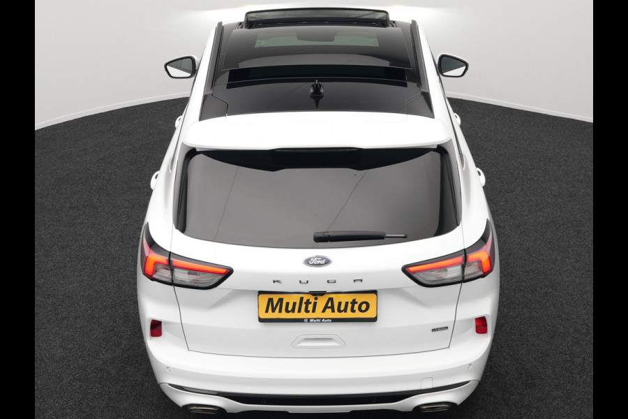 Ford Kuga 2.5 ST-Line Plug In Hybrid 225pk Dealer O.H PHEV | Panodak | Head Up | Adaptive Cruise | 360 Camera | Verwarmde Sportstoelen & Sportstuur | Apple Carplay | Navigatie | Keyless | Virtual | DAB |