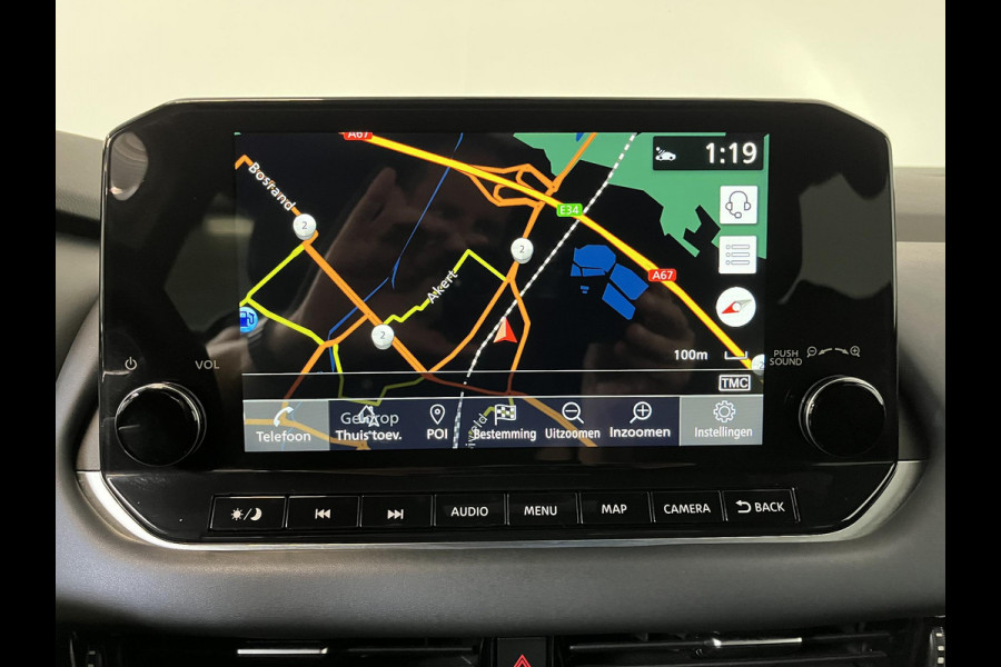 Nissan QASHQAI 1.3 MHEV Xtronic Tekna | Half Leder | Camera 360 | Navigatie /Apple Carplay/Android Auto | Electrisch bedeinbare kofferbal | Digitale Cockpit Dab | Led | Adaptive cruise control