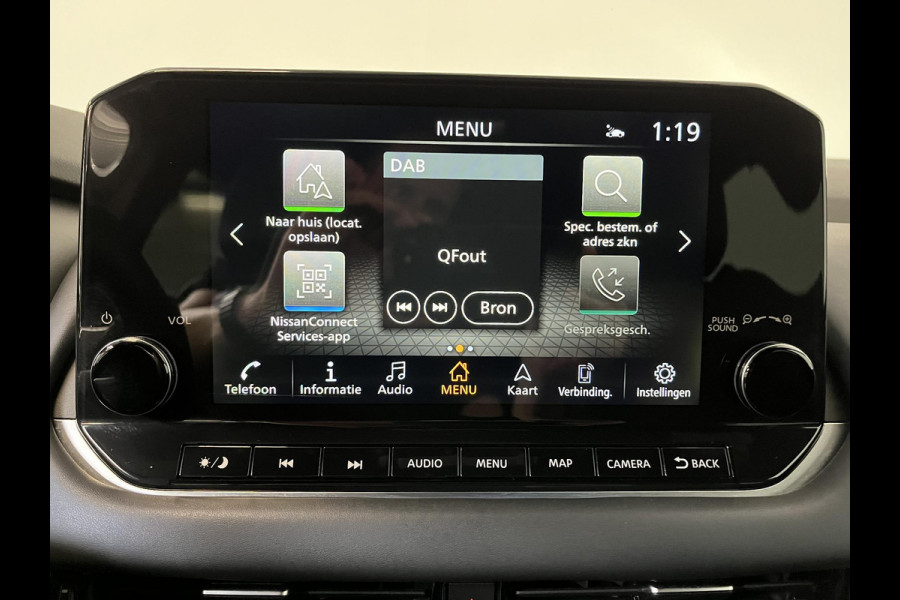 Nissan QASHQAI 1.3 MHEV Xtronic Tekna | Half Leder | Camera 360 | Navigatie /Apple Carplay/Android Auto | Electrisch bedeinbare kofferbal | Digitale Cockpit Dab | Led | Adaptive cruise control