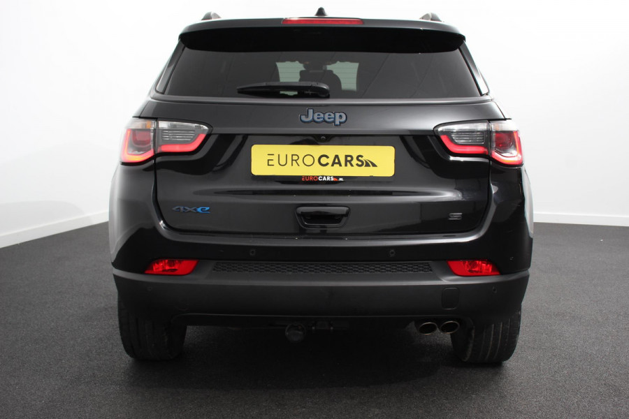 Jeep Compass 4xe 240 Plug-in Hybrid S | Navigatie | Apple Carplay/Android auto | Climate Control | Parkeersensoren | Camera | Elektrisch verstelbare bestuurderstoel | Xenon koplampen | Stoelverwarming | Elektrische achterklep | Afneembare trekhaak