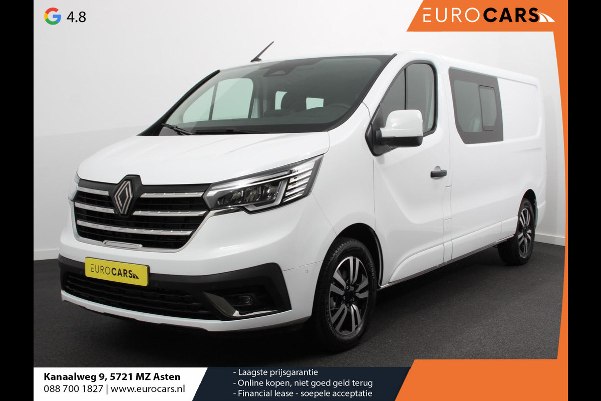 Renault Trafic 2.0 Blue dC1 150 EDC T29 L2H1 Extra Dubbele Cabine Navigatie Airco Lichtmetalen velgen Betimmering Trekhaak Camera Parkeer sensoren Dab