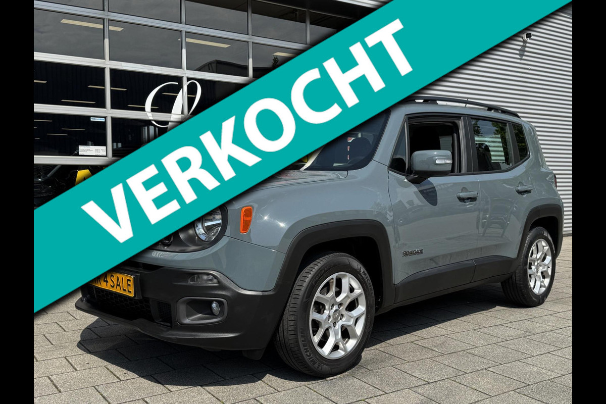 Jeep Renegade 1.6E-Torq EVO Longitude FWD Navigatie / Apple CarPlay I Airco I PDC I UConnect I Sport velgen I Dealer onderhouden