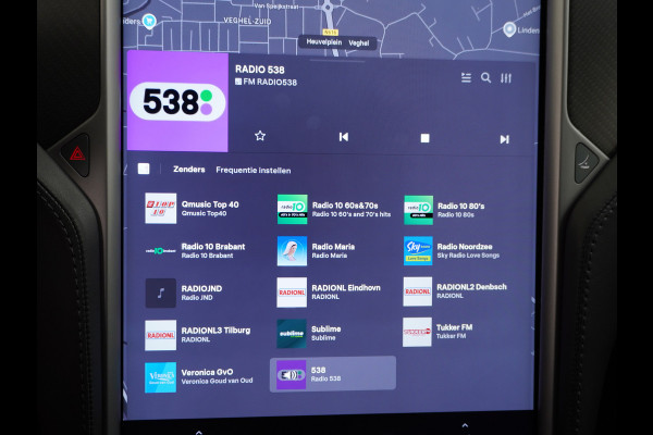 Tesla Model S 100D 100kwh accu 4wd 0-100 4.3sec. Leder Panoramadak Navi Ecc Led Adaptief Adap.Cruise Autopilot Luchtvering Premium Audio Carbon int. Lmv 21" Elek.Achterklep Wifi Verkeersbord detectie Dodehoek detector Keyless