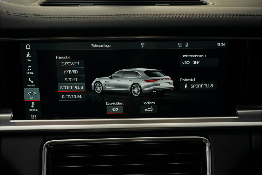 Porsche Panamera Sport Turismo 4.0 Turbo S E-Hybrid Pano Burmester Keramisch Sportstoelen