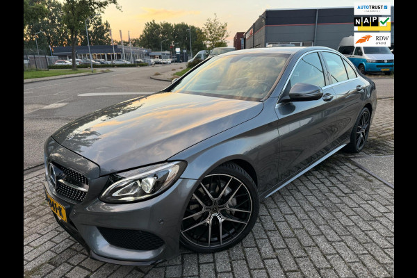 Mercedes-Benz C-Klasse 180 Solution AMG SPORT EDITION 19 INCH LEER AUT NAP LUXE