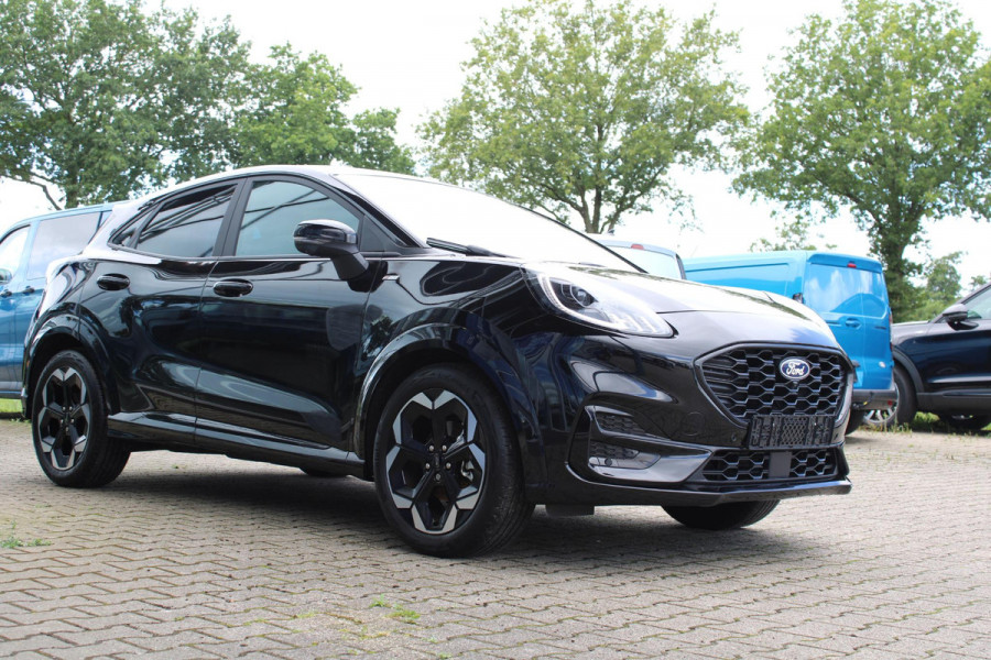 Ford Puma 1.0 EcoBoost Hybrid ST-Line X | Afneembare trekhaak |  Adaptive cruise control | 360graden camera | Winter Pack  | Dodehoekdetectie | Half Leder | Bang&Olufsen audio