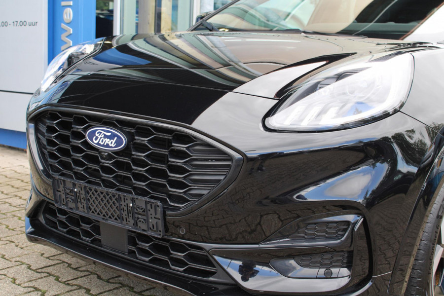 Ford Puma 1.0 EcoBoost Hybrid ST-Line X | Afneembare trekhaak |  Adaptive cruise control | 360graden camera | Winter Pack  | Dodehoekdetectie | Half Leder | Bang&Olufsen audio