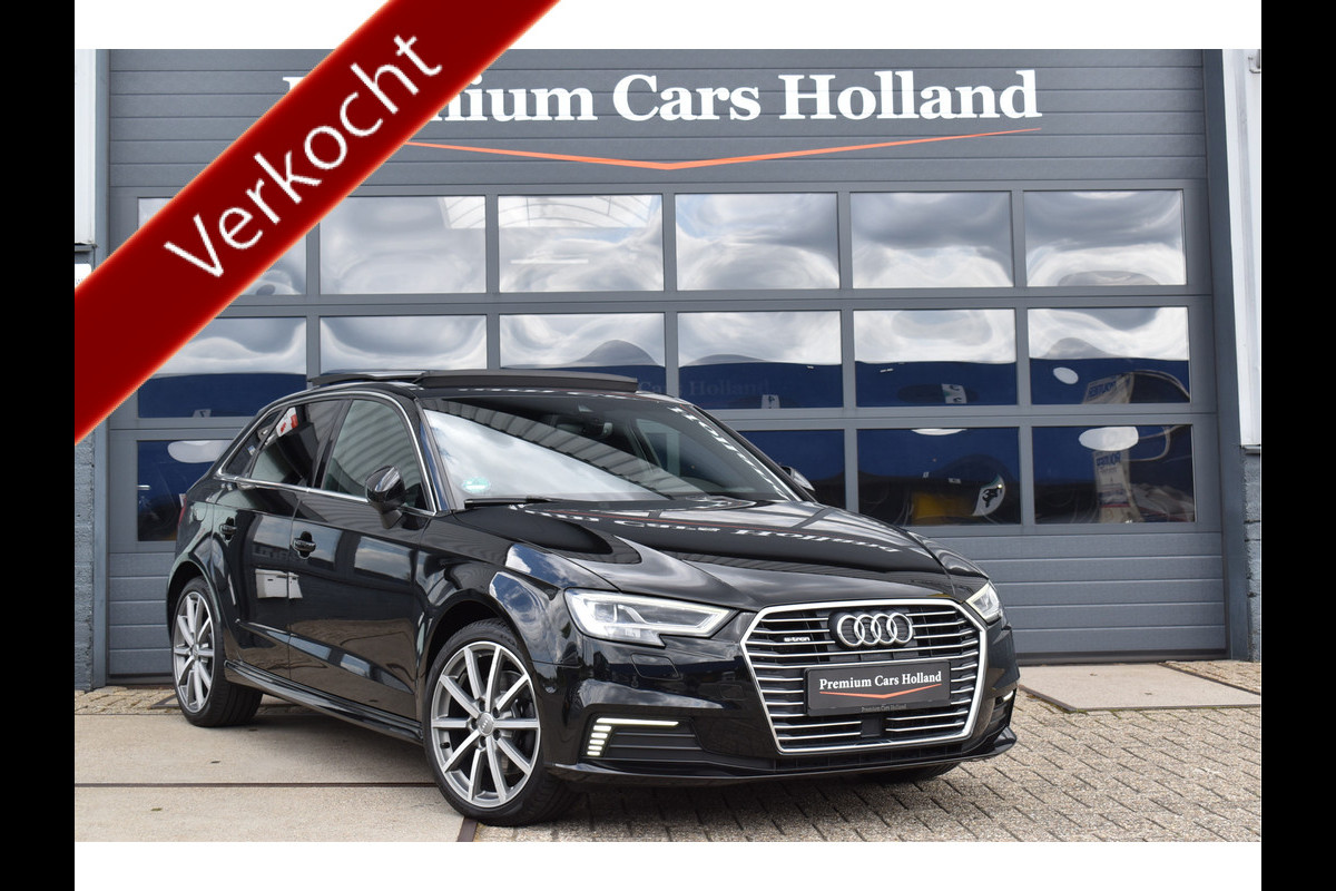 Audi A3 Sportback 1.4 E-Tron 204 Pk S-line Pano Navi Leder ACC Keyless B&O DAB 18 Inch Audi A3 Sportback 1.4 E-Tron 204 Pk S-line Pano Navi Leder ACC Keyless B&O DAB 18 Inch