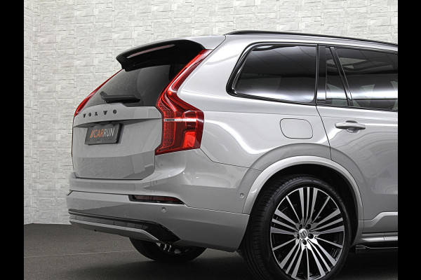 Volvo XC90 T8 R 455pk Long Range AWD Plus Dark | Luchtvering | Panorama | 360 Camera | Trekhaak | Pilot-Assist | ACC | Leder | Memory | Harman-Kardon | BLIS | Sportstoelen | Stoelverwarming V+A | Suurverwarming | Keyless-Entry | Standkachel | Full-LED | Zonwering | Getint Glas | Black-Optic | Draadloos Laden | Carplay |