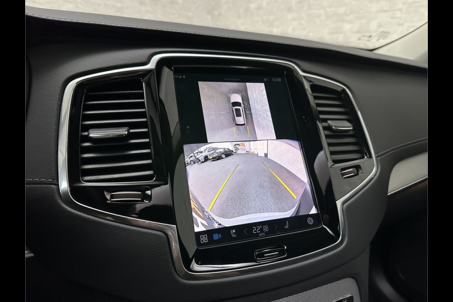 Volvo XC90 T8 R 455pk Long Range AWD Plus Dark | Luchtvering | Panorama | 360 Camera | Trekhaak | Pilot-Assist | ACC | Leder | Memory | Harman-Kardon | BLIS | Sportstoelen | Stoelverwarming V+A | Suurverwarming | Keyless-Entry | Standkachel | Full-LED | Zonwering | Getint Glas | Black-Optic | Draadloos Laden | Carplay |