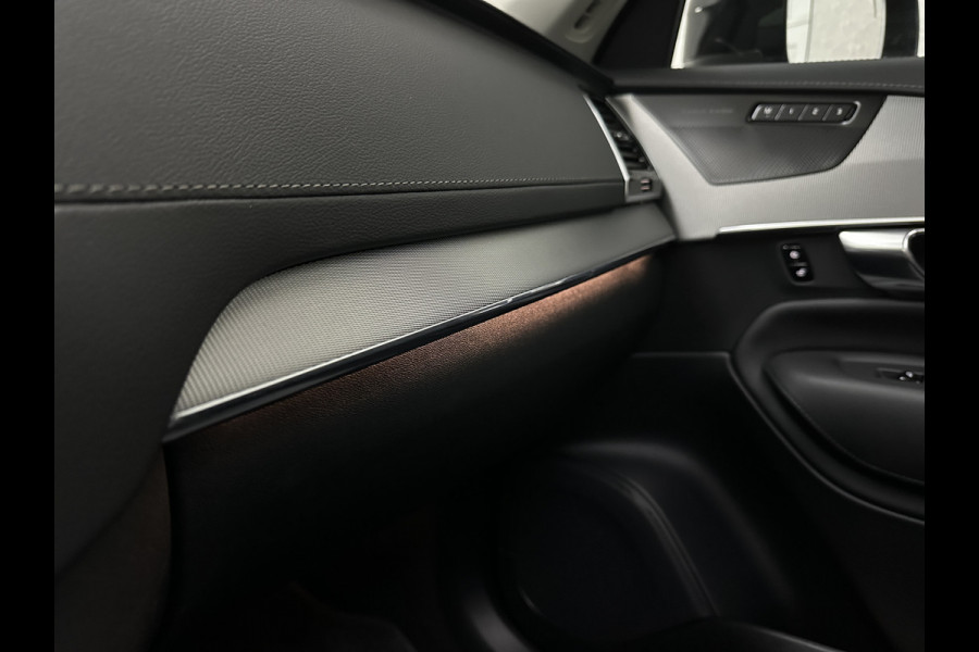 Volvo XC90 T8 R 455pk Long Range AWD Plus Dark | Luchtvering | Panorama | 360 Camera | Trekhaak | Pilot-Assist | ACC | Leder | Memory | Harman-Kardon | BLIS | Sportstoelen | Stoelverwarming V+A | Suurverwarming | Keyless-Entry | Standkachel | Full-LED | Zonwering | Getint Glas | Black-Optic | Draadloos Laden | Carplay |