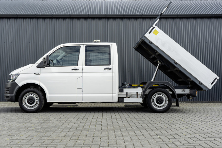 Volkswagen Transporter T6 2.0 TDI | Navi | 6-Zits | Kipper | Cruise | Airco | Euro 6