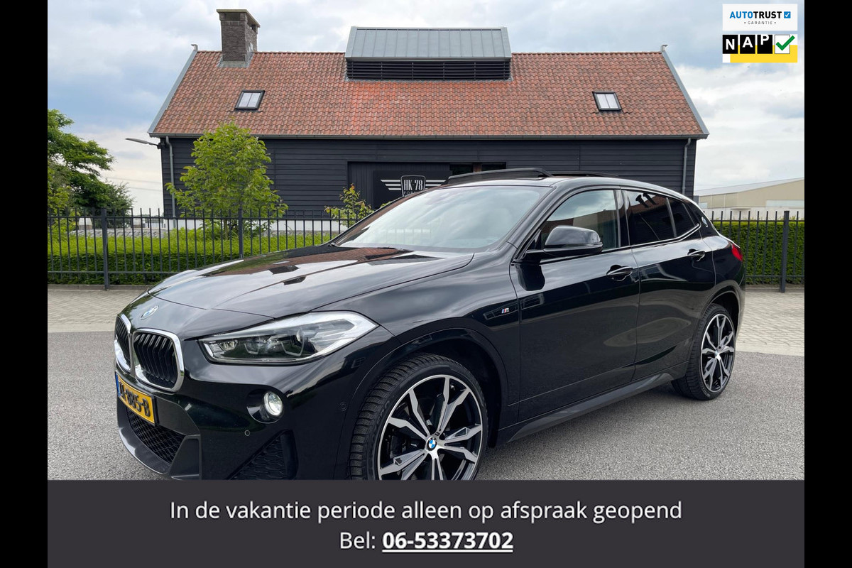 BMW X2 SDrive20i High Exe M-Pakket Panoramadak leer Navi Head-Up Camera BMW X2 SDrive20i High Exe M-Pakket Panoramadak leer Navi Head-Up Camera