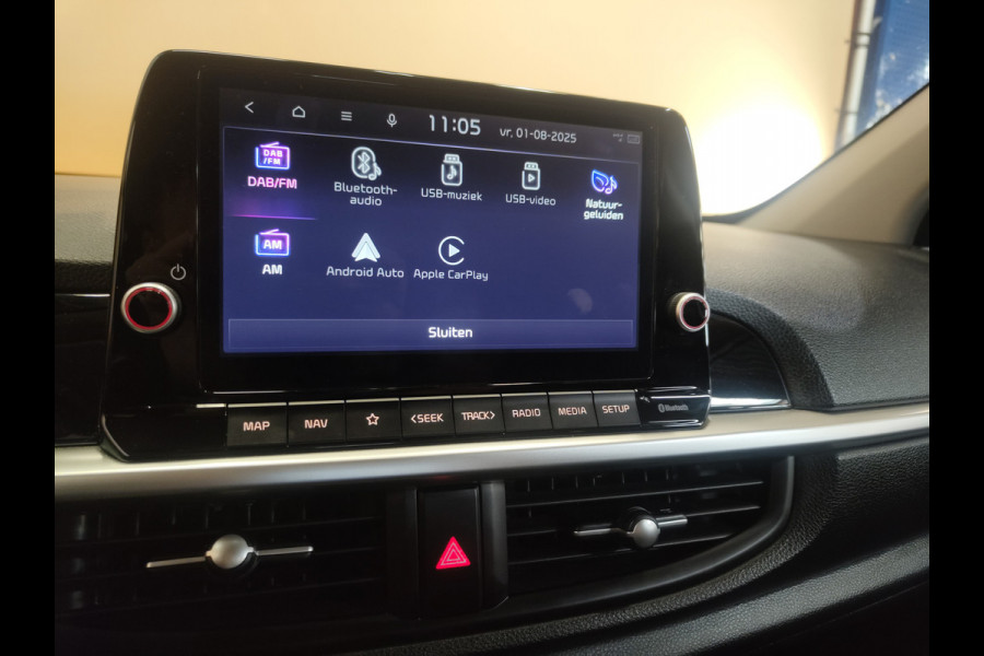 Kia Picanto 1.0 DPi DynamicPlusLine cruise control | clima | navi fabr gar 3/28 | dealer onderhouden