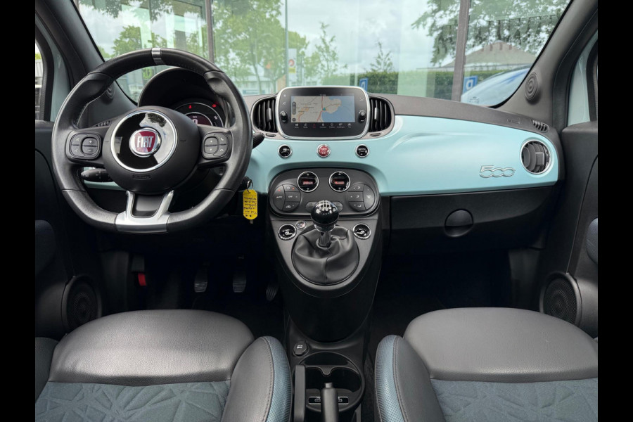 Fiat 500C 1.0 Hybrid Star - Navi - Climate - Glasdak - Parkeerhulp