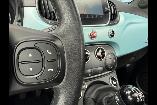 Fiat 500C 1.0 Hybrid Star - Navi - Climate - Glasdak - Parkeerhulp