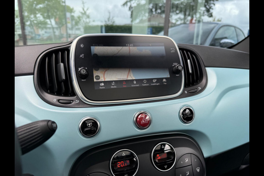 Fiat 500C 1.0 Hybrid Star - Navi - Climate - Glasdak - Parkeerhulp