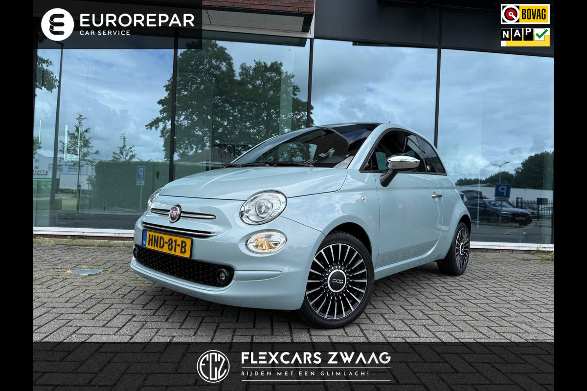 Fiat 500C 1.0 Hybrid Star - Navi - Climate - Glasdak - Parkeerhulp