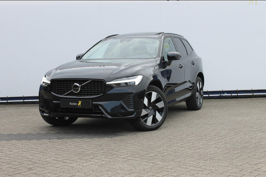 Volvo XC60 T8 455pk Autm. Plug-in hybrid AWD Plus Dark Long Range / Panoramisch schuif-kanteldak / lederen bekleding / 360 graden camera / 20" lichtmetalen velgen