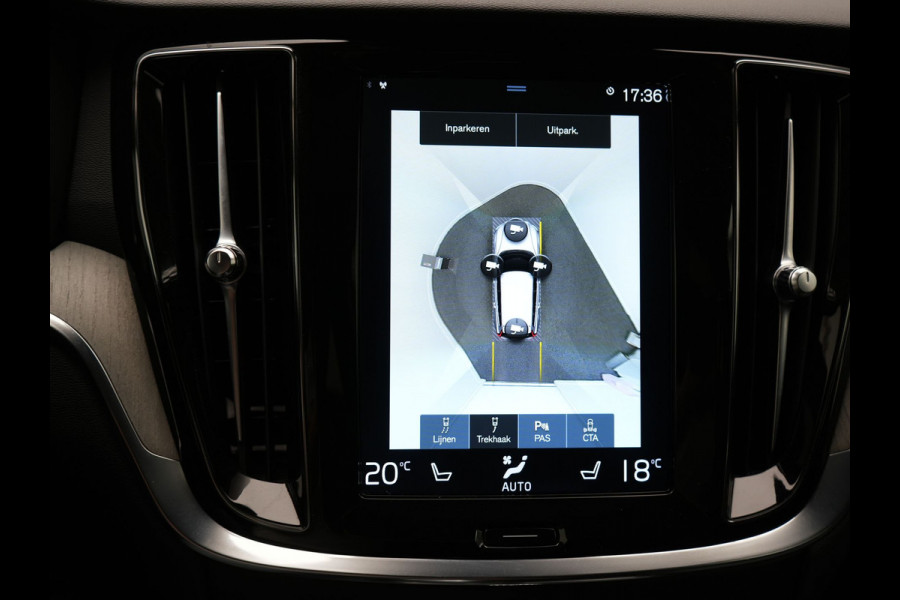 Volvo V60 T6 AWD Inscription Plug In Hybrid 340pk | PHEV | Trekhaak af Fabriek | 360 Camera |  Lederen sportstoelen Memory | Carplay | Keyless | Navigatie | Virtual | DAB |