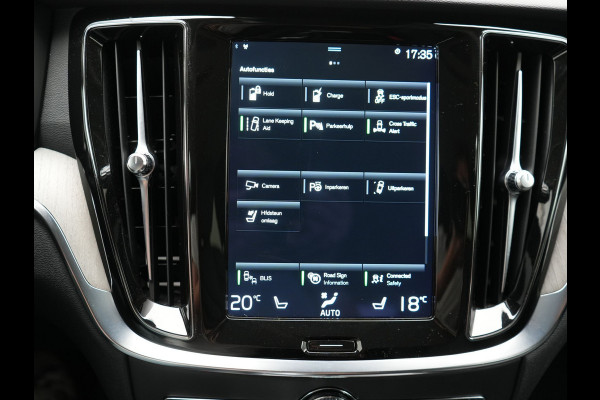 Volvo V60 T6 AWD Inscription Plug In Hybrid 340pk | PHEV | Trekhaak af Fabriek | 360 Camera |  Lederen sportstoelen Memory | Carplay | Keyless | Navigatie | Virtual | DAB |