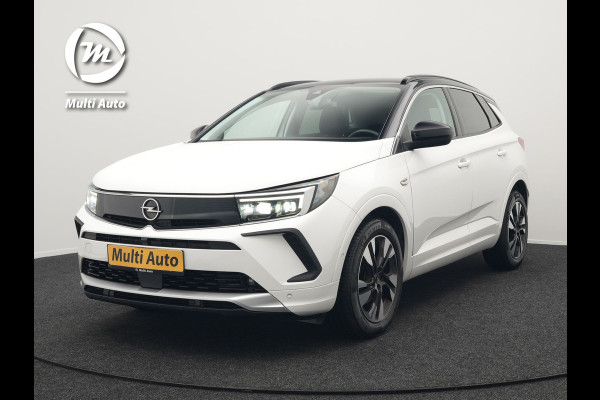 Opel Grandland Turbo Business Elegance 131pk | Camera | Cruise Control | Lederen Sportstoelen Verwarmd | Park Assist | Apple Carplay | Verwarmd Stuur | Navigatie | Virtual | DAB |