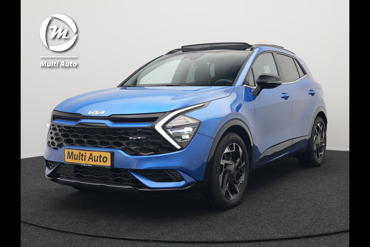 Kia Sportage T-GDi AWD GT-Line Plug In Hybrid 266pk Dealer O.H PHEV | Panodak | Adaptive Cruise | Alcantara Sportstoelen Memory & Ventilatie | Harman Kardon | Navigatie | Verwarmde Stuur & Stoel | Apple Carplay | Virtual | DAB |