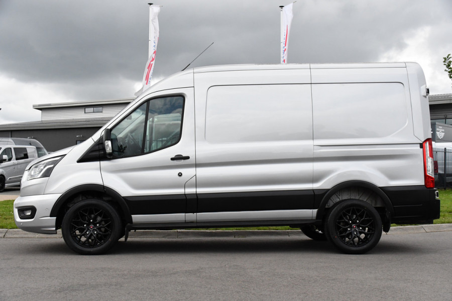 Ford Transit 350 2.0 TDCI L2H2 Limited Raptor Edition Adaptieve Cruise, Camera, Carplay, 185pk, LED, NAVI, Automaat, Trekhaak, Uniek!