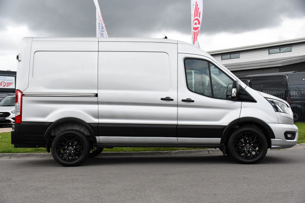 Ford Transit 350 2.0 TDCI L2H2 Limited Raptor Edition Adaptieve Cruise, Camera, Carplay, 185pk, LED, NAVI, Automaat, Trekhaak, Uniek!