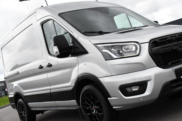 Ford Transit 350 2.0 TDCI L2H2 Limited Raptor Edition Adaptieve Cruise, Camera, Carplay, 185pk, LED, NAVI, Automaat, Trekhaak, Uniek!