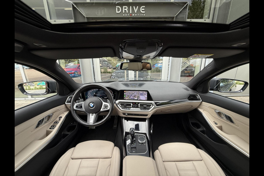 BMW 3 Serie Touring 330e Bus. Ed Plus M-Sport|SOH89%|Pano|Laser|Trekhaak|HUD|Leer|Dravitgrau