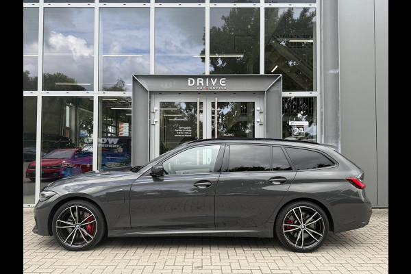BMW 3 Serie Touring 330e Bus. Ed Plus M-Sport|SOH89%|Pano|Laser|Trekhaak|HUD|Leer|Dravitgrau