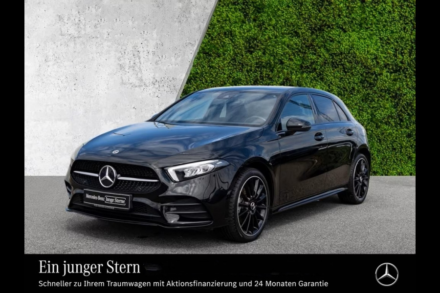 Mercedes-Benz A-Klasse 250 e AMG ** LED, MBUX+, 19-inch LMV, NIGHT- & SPIEGEL PACK ** 1e EIG - UNFALLFREI - JUNGE STERNE ** ** INFORMEER OOK NAAR ONZE AANTREKKELIJKE FINANCIAL-LEASE TARIEVEN **