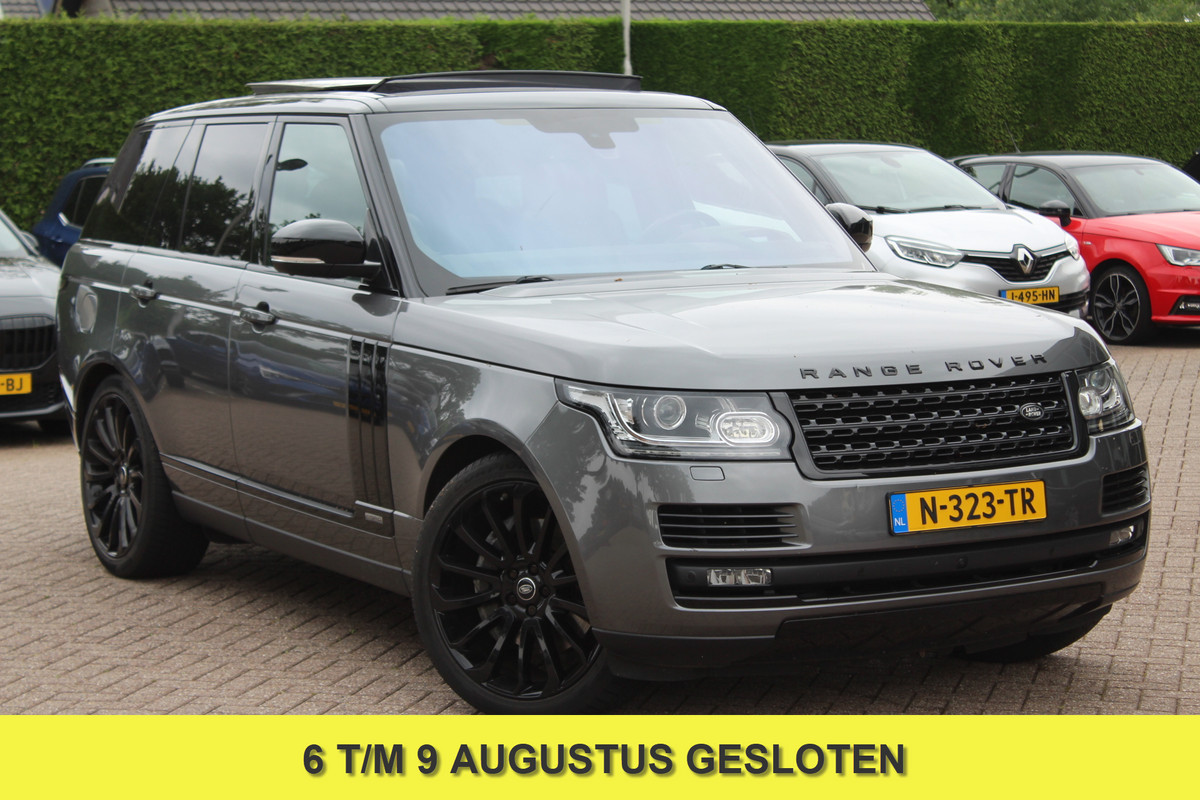Land Rover Range Rover 3.0 SDV6 Hybrid Autobiography / Trekhaak / Panoramadak / Head-up / 22'' / Leder / Keyless / Meridian / Dodehoek / DAB Land Rover Range Rover 3.0 SDV6 Hybrid Autobiography / Trekhaak / Panoramadak / Head-up / 22'' / Leder / Keyless / Meridian / Dodehoek / DAB