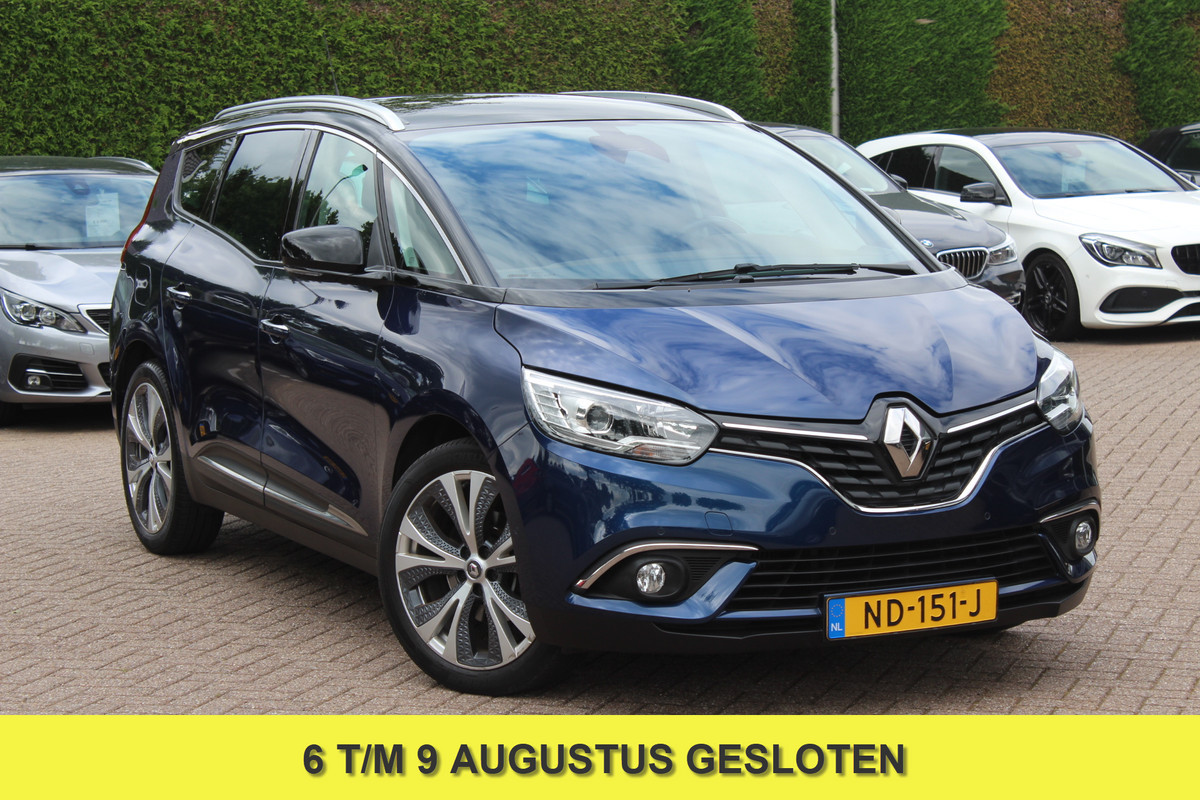 Renault Grand Scénic 1.2 TCe Intens 7p. / Trekhaak / Camera / Navigatie / 20'' / Half leder / Keyless / Dodehoek / Cruise Control