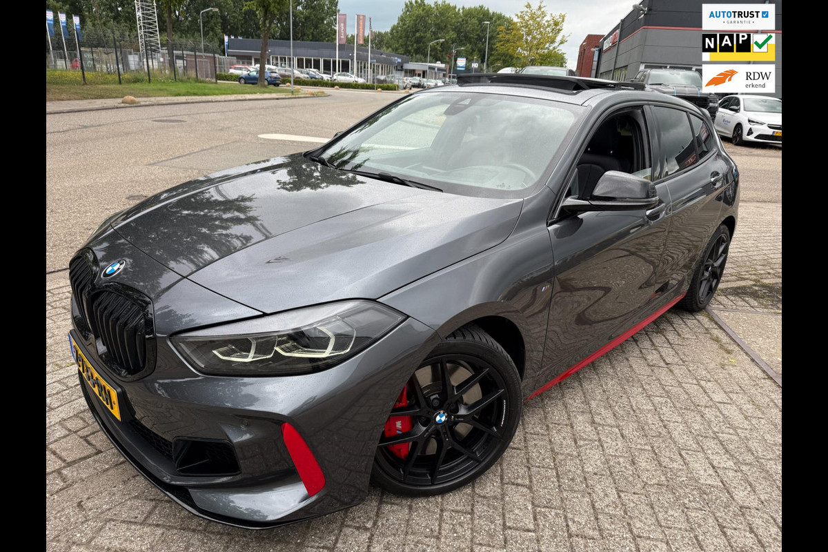 BMW 1-serie 128ti 2021 265PK! M-PERFORMANCE PANO HUD H&K LEDER CARPLAY LUXE NAP