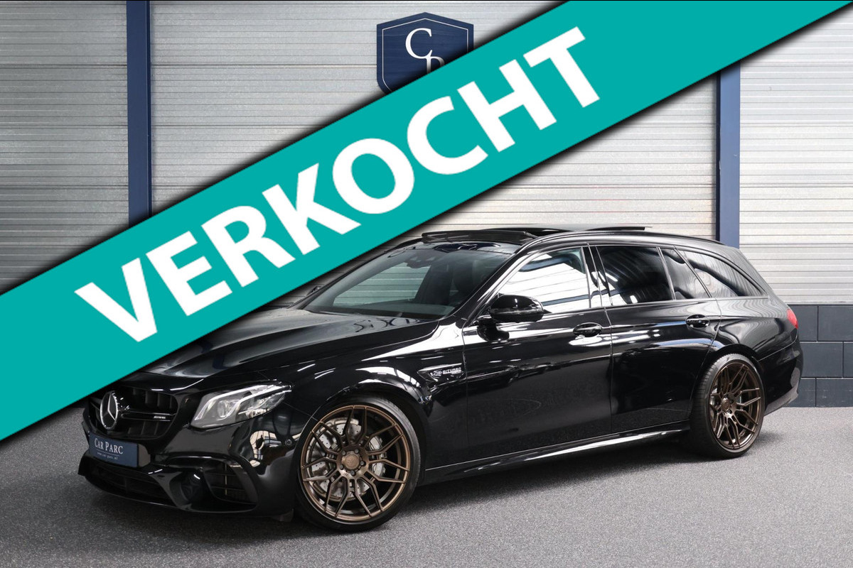Mercedes-Benz E-Klasse Estate AMG 63 4MATIC LED/VIRTUAL/SFEER/MASSAGE+VERKOELING/LUCHT/PANO/20"LMV/360/ACC/ECC/12 MDN GARANTIE!
