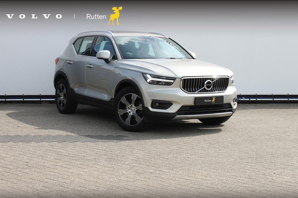 Volvo XC40 T4 190PK Automaat Inscription Panoramisch schuif-kanteldak / Stoelverwarming / Cruise control / Lederen bekleding / Parkersensoren voor en achter met parkeercamera Volvo XC40 T4 190PK Automaat Inscription Panoramisch schuif-kanteldak / Stoelverwarming / Cruise control / Lederen bekleding / Parkersensoren voor en achter met parkeercamera