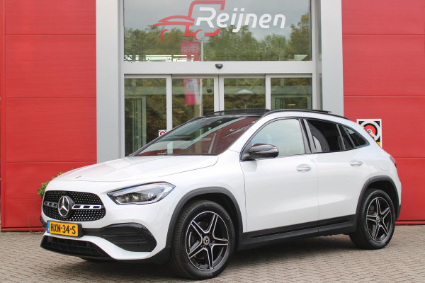 Mercedes-Benz GLA 250 e 218PK AUTOMAAT BUSINESS SOLUTION | PANORAMISCH SCHUIF/KANTEL DAK | ELEKTRISCHE ACHTER KLEP | MULTIBEAM LED MATRIX KOPLAMPEN | STOEL VERWARMING | KEYLESS ENTRY/START | NAVIGATIE | DAB+ RADIO | APPLE CARPLAY /ANDROID AUTO | ADAPTIVE CRUISE CONTROL | SFEER VERLICHTING | 19" LICHTMETALEN VELGEN | PARKEERSENSOREN VOOR EN ACHTER |