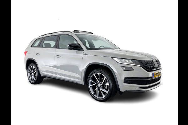 Škoda Kodiaq 1.5 TSI Sportline Business Aut. *PANO | LEATHER-ALCANTARA | FULL-LED | ADAPTIVE-CRUISE | BLIND-SPOT | MEMORY-PACK | CANTON-SOUND | CAMERA | KEYLESS | DIGI-COCKPIT | SPORT/HEATED-SEATS | DAB+ | AMBIENT-LIGHT | CARBON |