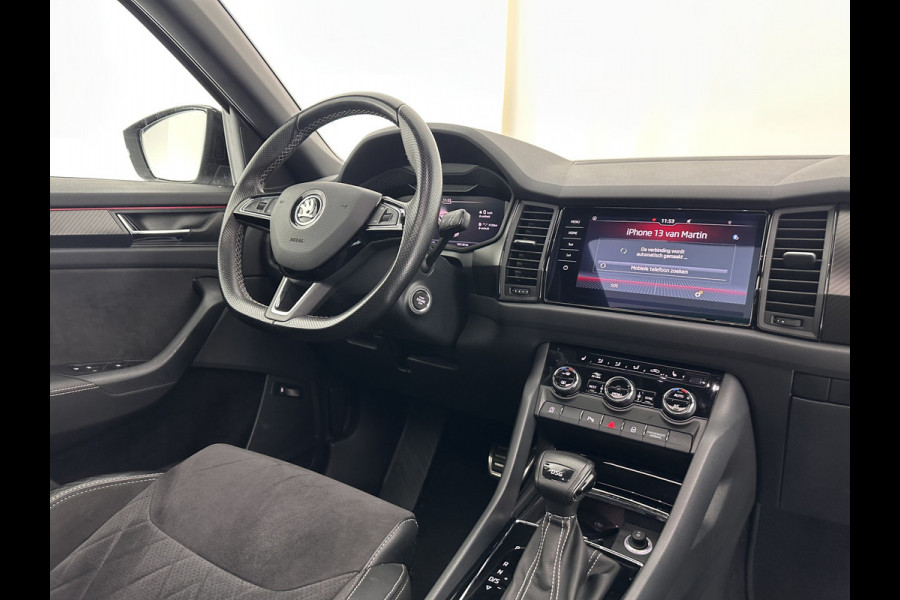 Škoda Kodiaq 1.5 TSI Sportline Business Aut. *PANO | LEATHER-ALCANTARA | FULL-LED | ADAPTIVE-CRUISE | BLIND-SPOT | MEMORY-PACK | CANTON-SOUND | CAMERA | KEYLESS | DIGI-COCKPIT | SPORT/HEATED-SEATS | DAB+ | AMBIENT-LIGHT | CARBON |