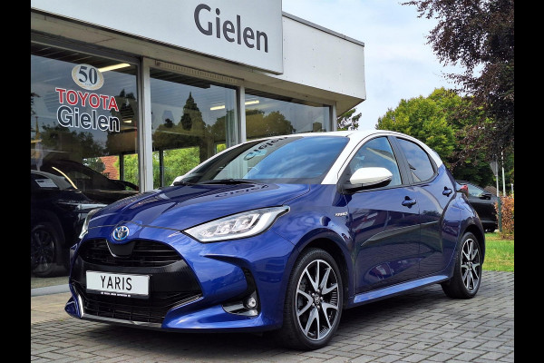 Toyota Yaris 1.5 Hybrid Style Bi-Tone | 17 inch, Stoelverwarming, Half Leer, Keyless, Privcay Glass, Apple CarPlay/Android auto