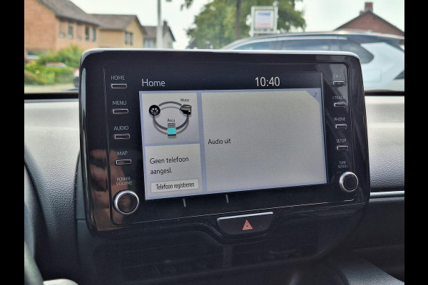Toyota Yaris 1.5 Hybrid Style Bi-Tone | 17 inch, Stoelverwarming, Half Leer, Keyless, Privcay Glass, Apple CarPlay/Android auto
